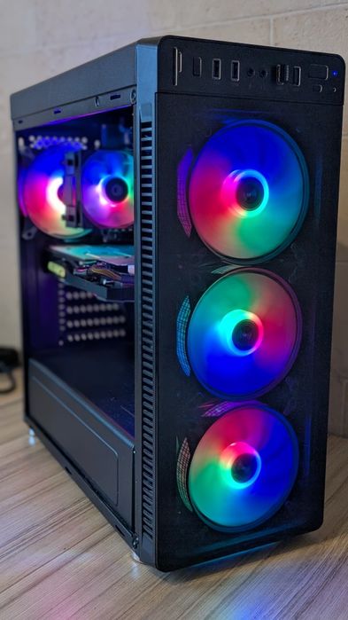 Ігровий пк|i3 10100f /16 gb ddr4/ 120 m2/ 500 ssd/ 1tb hdd/ 1660 super