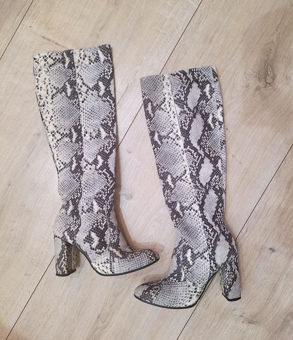 Lavorazione Artigianale skóra r. 36 kozaki