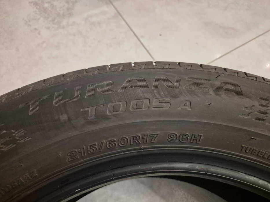 Opony letnie Bridgestone Turanza T005 215/60/R17 96H