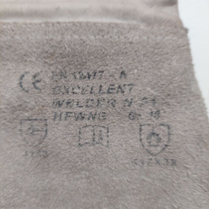 Рукавиці шкіряні робочі вогнетривкі пожежні рятувальника