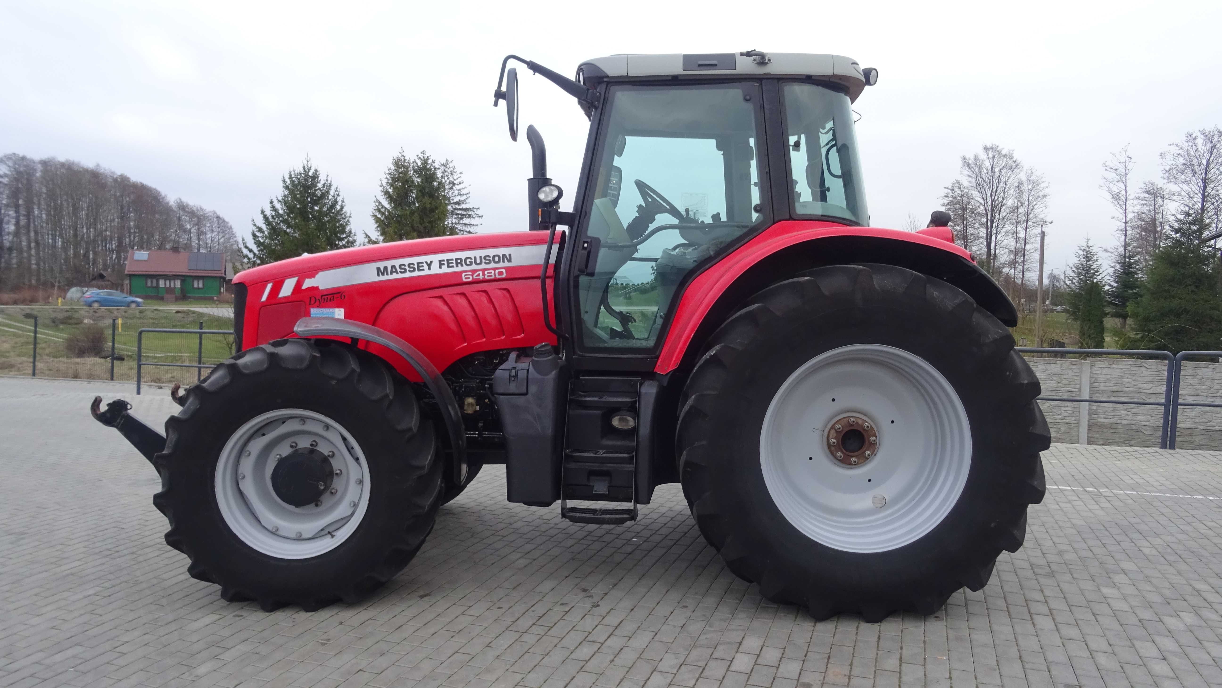 Massey Ferguson 6480 sprowadzony 2008r