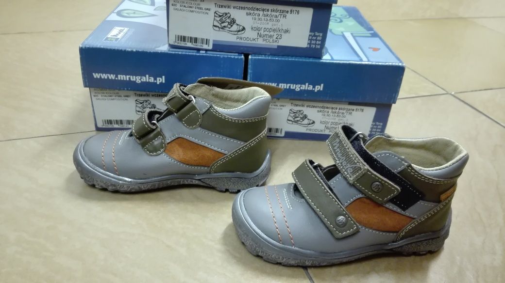 NOWE buty trzewiki Mrugała rozmiar 19