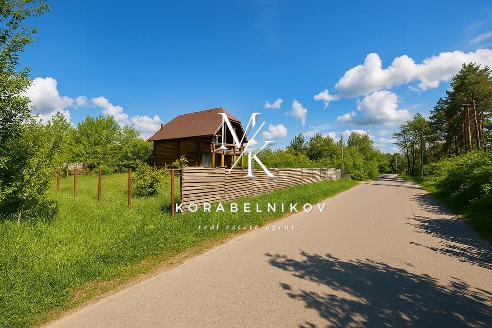 Продаж еко будинку напроти соснового лісу — с. Крушинка, пров. Лісовий