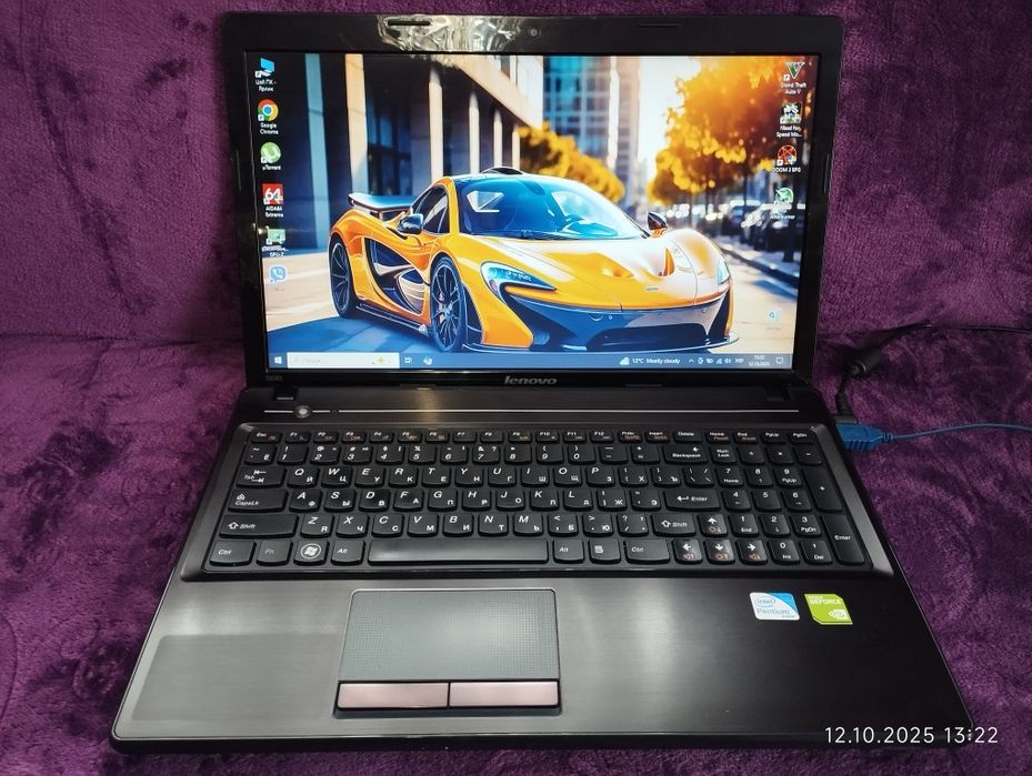 Игровой ноутбук Lenovo G580