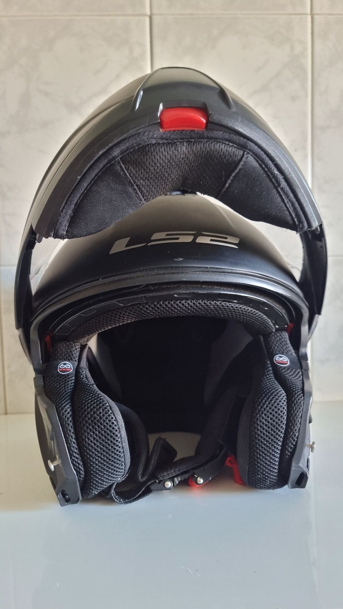 Vendo capacete e casaco de motard