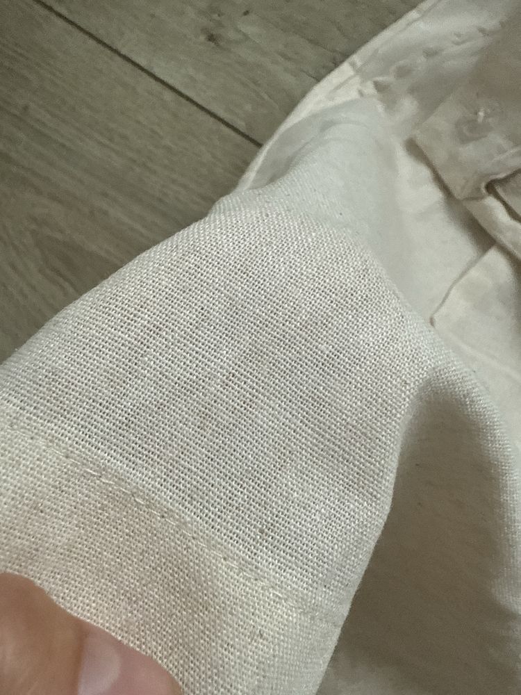Костюм льняной Zara размер S