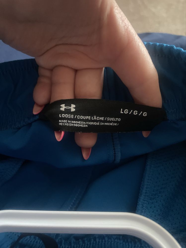 Чоловічі спортивні шорти розмір л under armour!