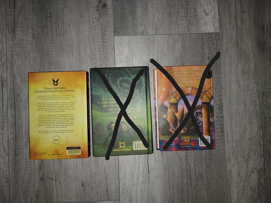 Książka Harry Potter Przeklęte dziecko Rowling twarda okładka idealne