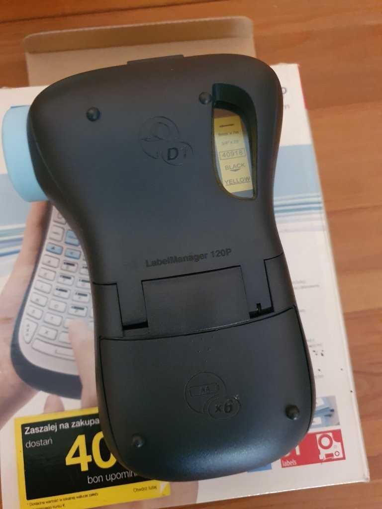 Dymo LabelManager 120P – jak nowa + taśma 9mm