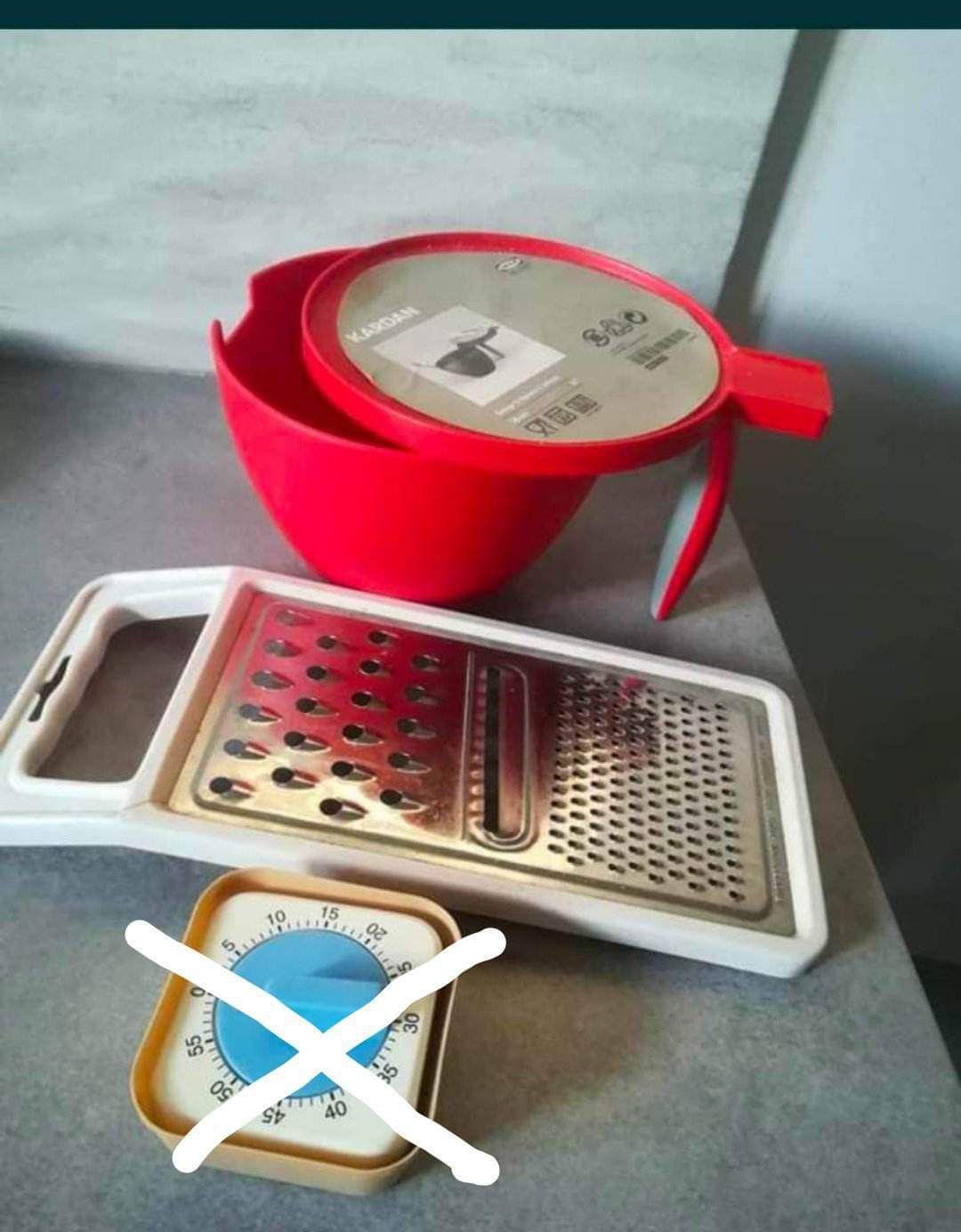 Miska Ikea z pokrywą nowa, tarka