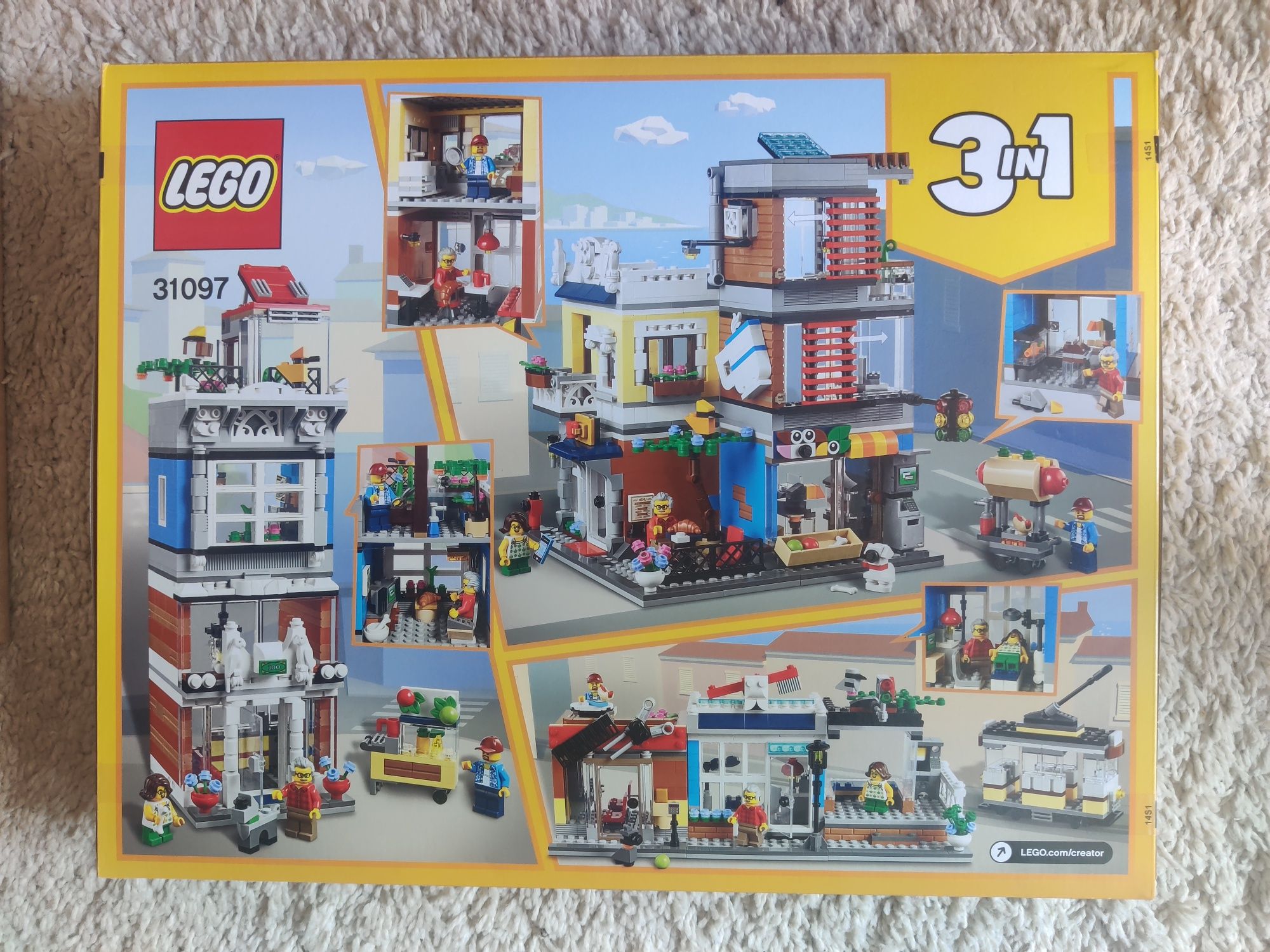Lego Creator 31097 Sklep zoologiczny i kawiarenka