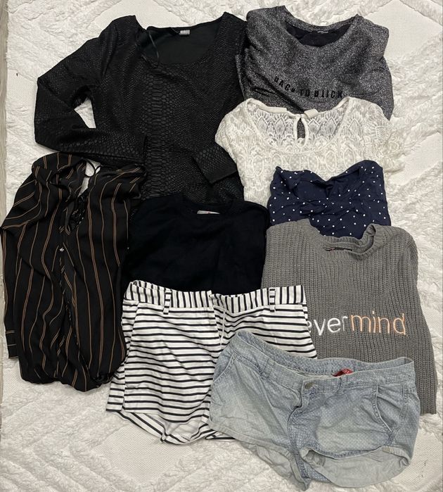 Worek ubrań damskich ok.36 sztuk jak nowe tanio znane marki S-L