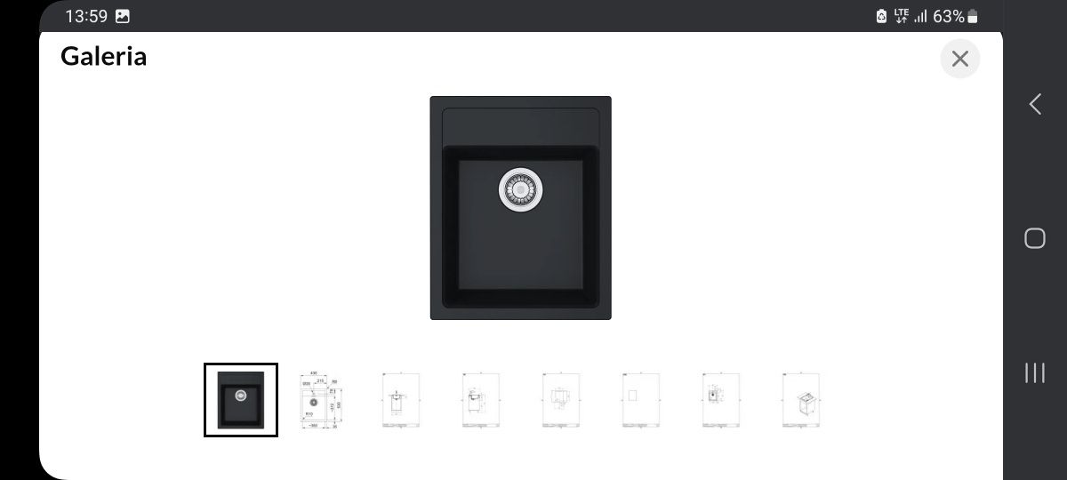 Zlew Franke Sirius SID 610-36 onyx