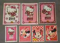 Karteczki do segregatora nowe Hello Kitty i Myszka Miki