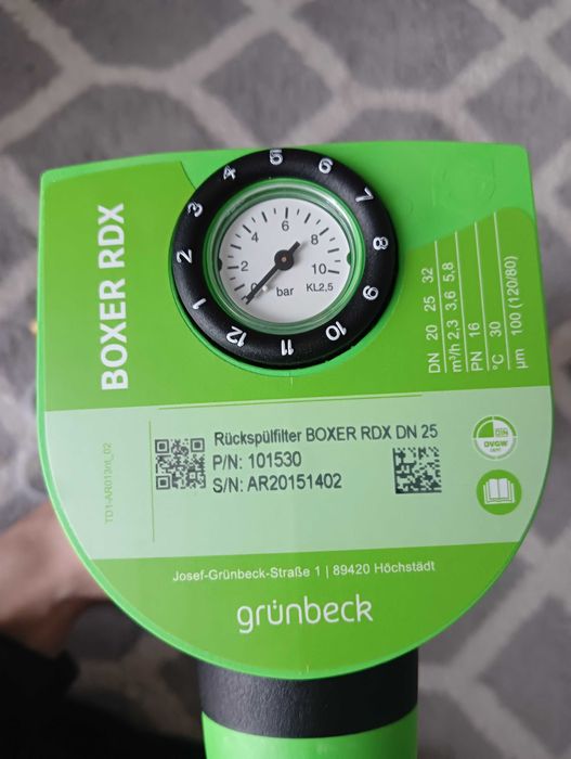 Grunbeck filtr boxer rdx