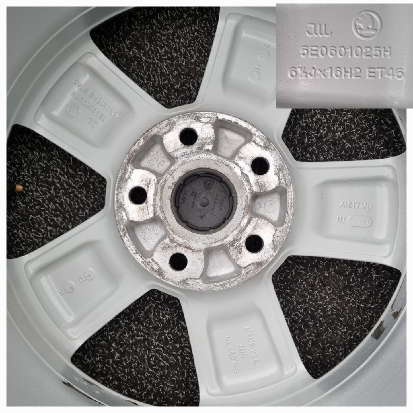Felgi Alu 16" Skoda Octavia III 3 IV 4 II 2 5x112 SuperStan Oryginalne