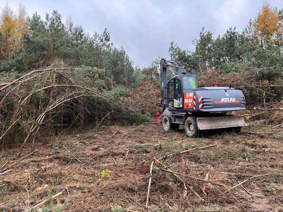 Wycinka drzew, czyszczenie działek, karczowanie, wycinka sadow