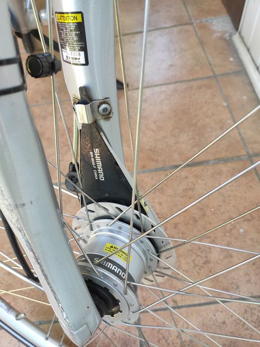 Rower Sparta Paleo Cafe silver