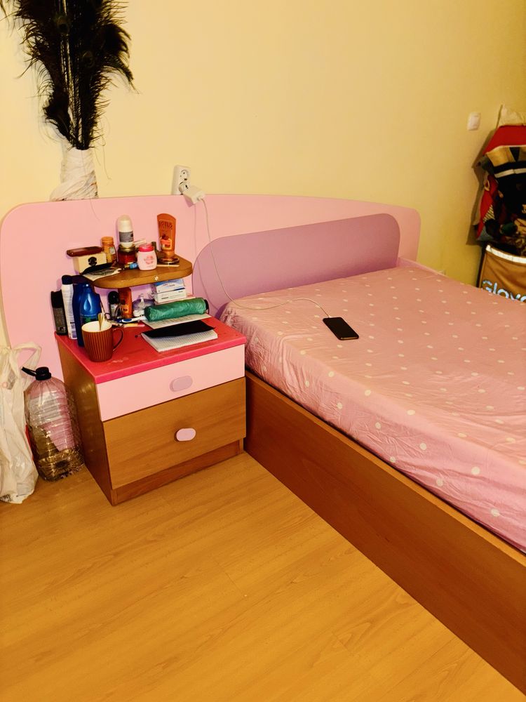 Cama de casal gaveta de mesa anexanda