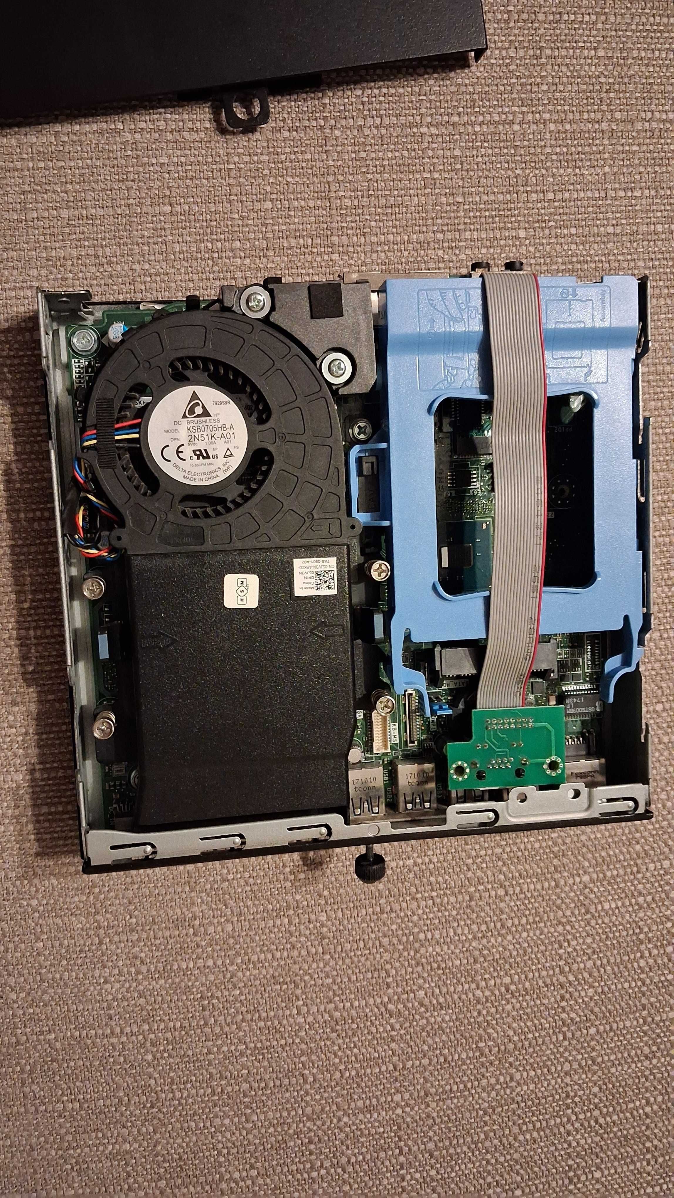 Komputer Dell 3050 Micro i5-7500T 8GB bez dysku dwie karty sieciowe
