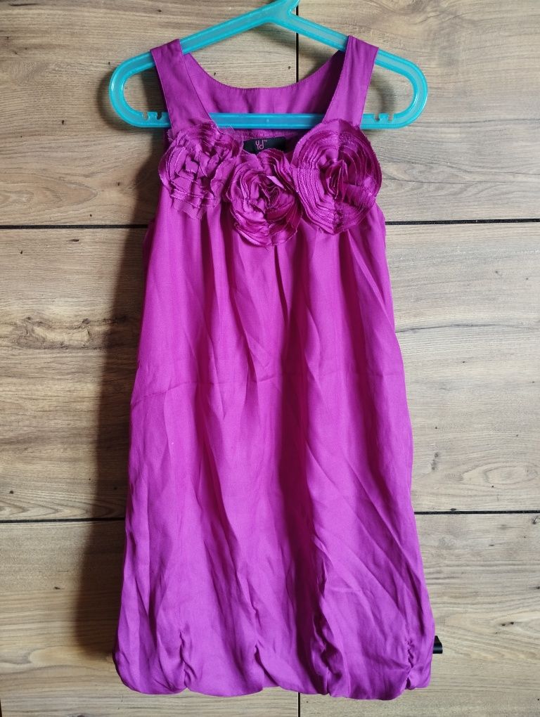 YD 140 sukienka elegancka na wesele urodziny komunię świętą