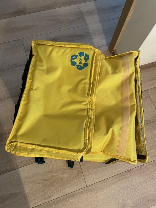 Torba GLOVO/ wodoodporna/ termiczna/ lekka/ używana pszez pary dni