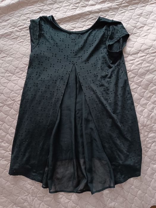 Bluzka czarna bawełniana