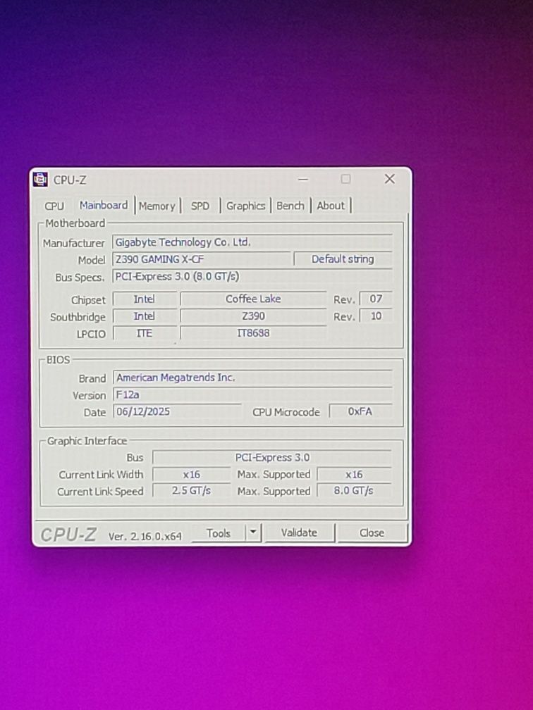 Płyta główna Gigabyte Z390 Gaming X + Procesor Intel Core i5-9400F