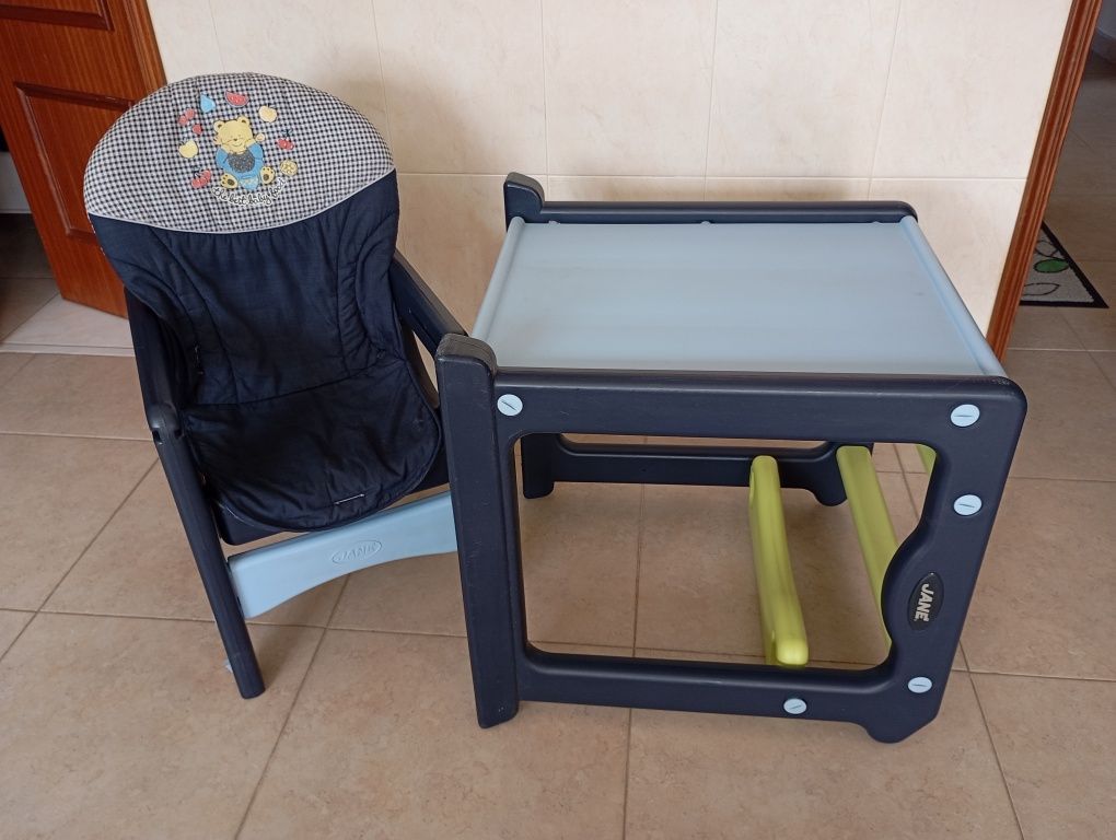 Cadeirinha Refeição vs Cadeira e Mesa