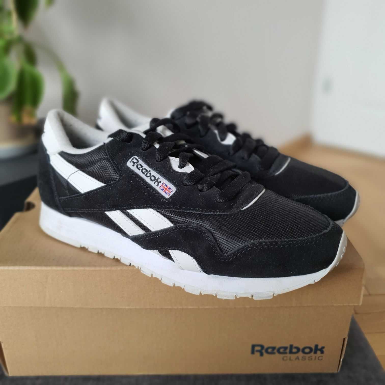 Buty Reebok Classic Nylon - czarne - r. 37 - oryginalne