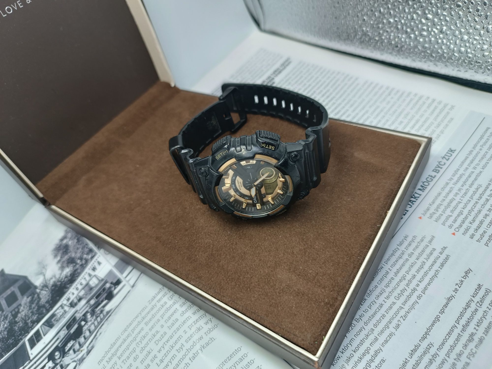 Zegarek casio telememo 30 aeq110