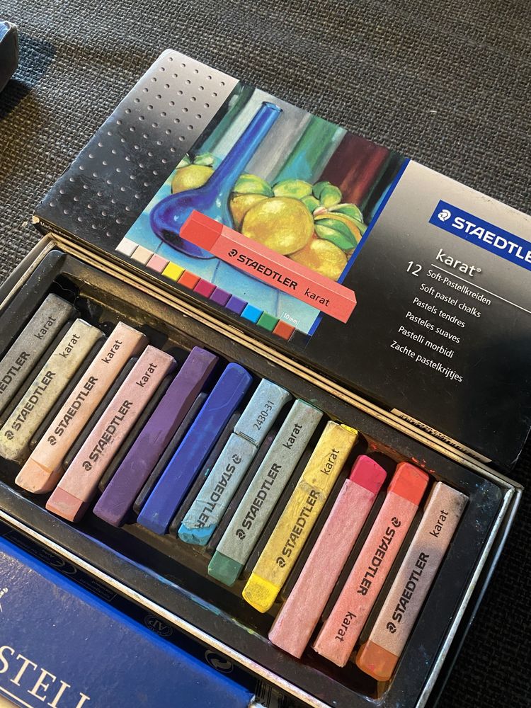 Faber castle pastel de oleo