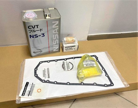 Комплект замена масло в вариаторе CVT Nissan Rogue X-Trail NS3 4 литра