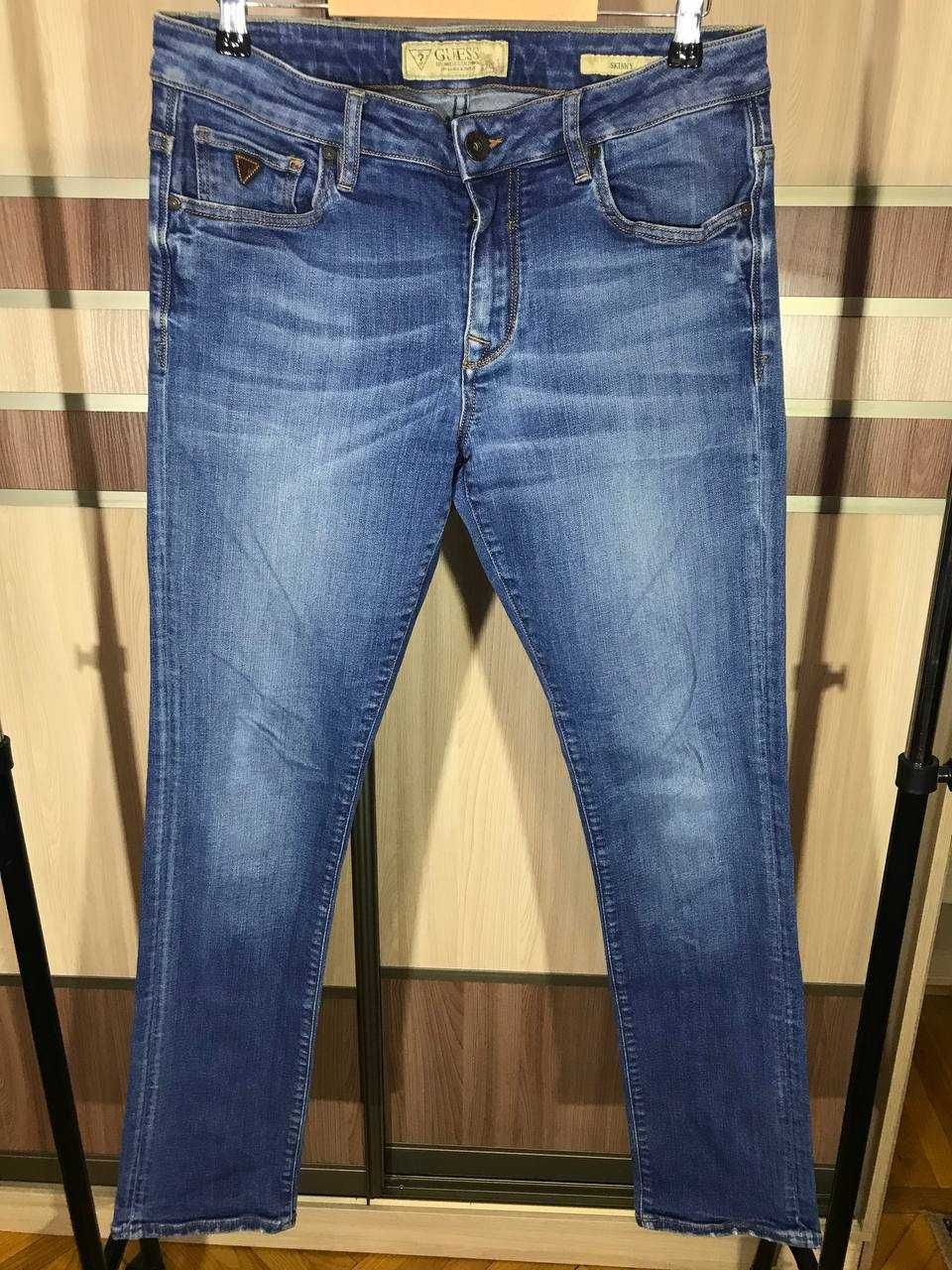 Мужские джинсы брюки Guess Skinny Size 32 оригинал