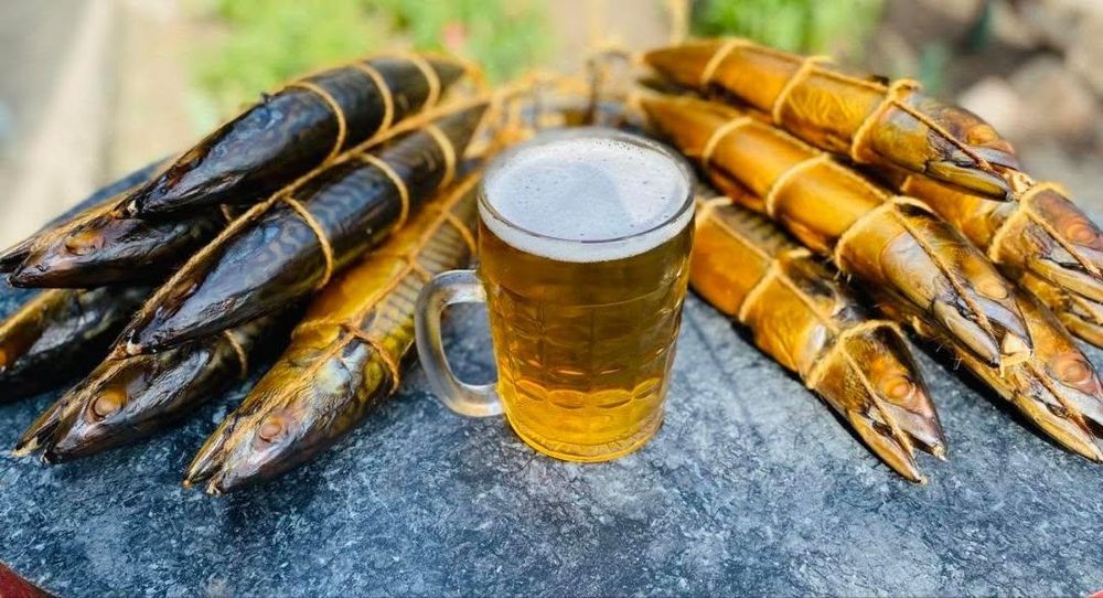 Продажа копчёности и вяленой рыбы