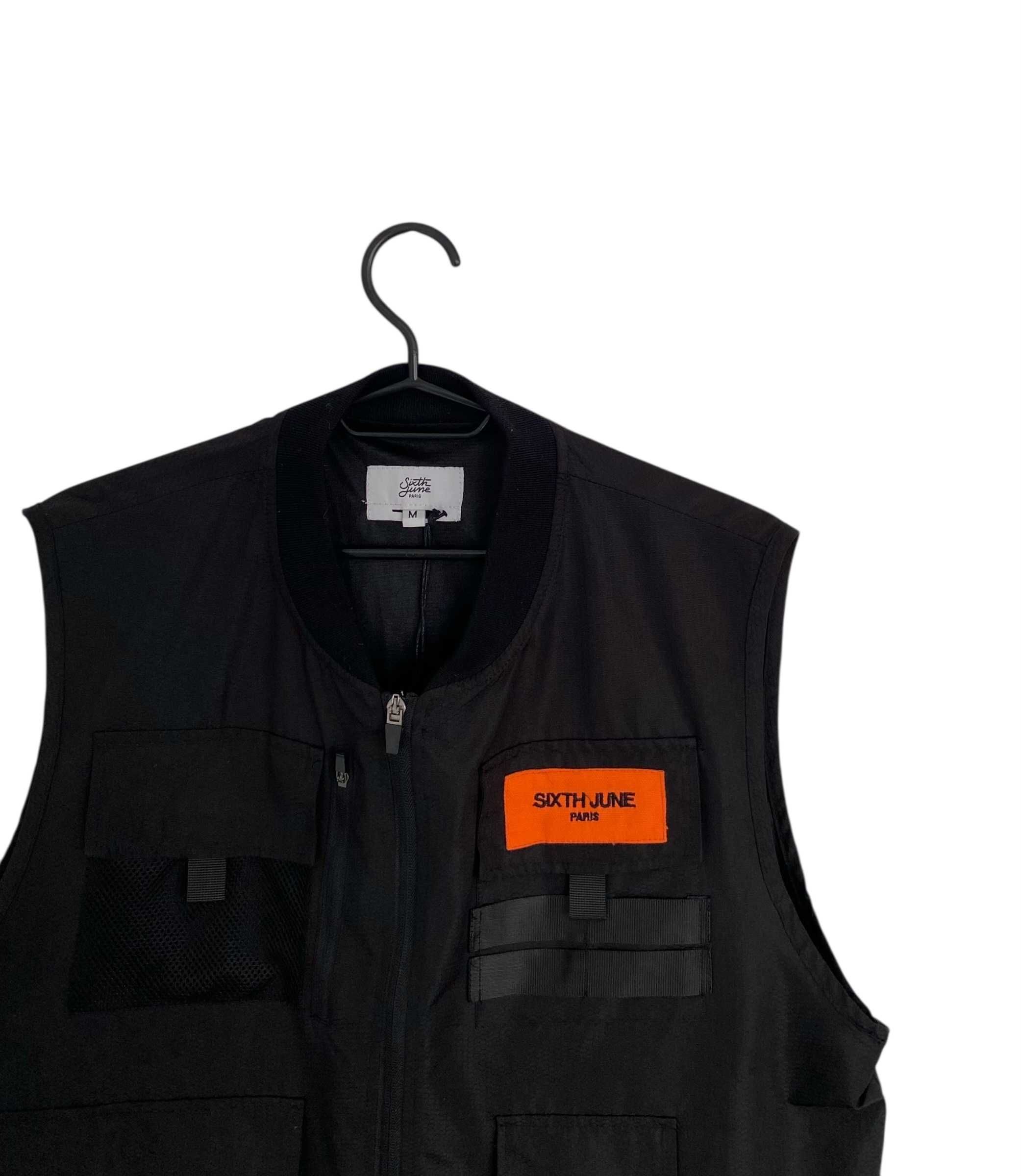 Sixth June techwear vest, rozmiar M, stan bardzo dobry