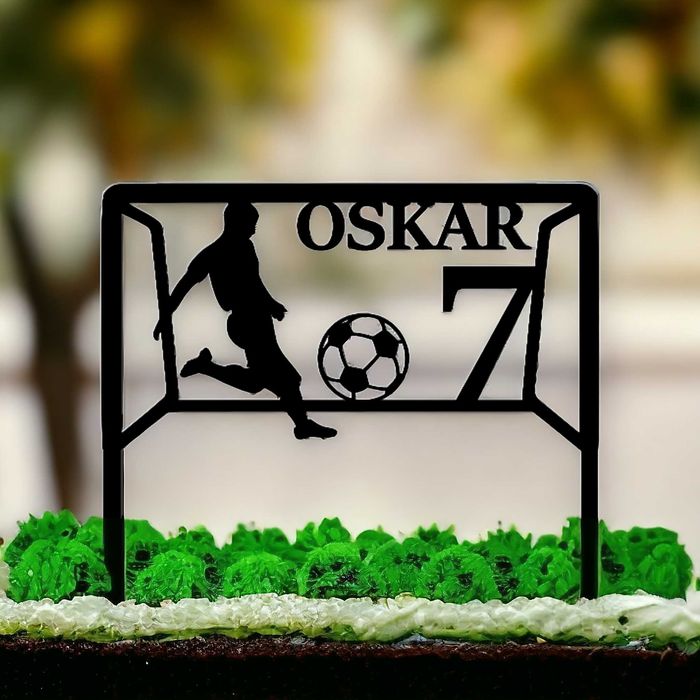 Topper BRAMKA PIŁKARSKA czarny lub biały jednostronny drewno