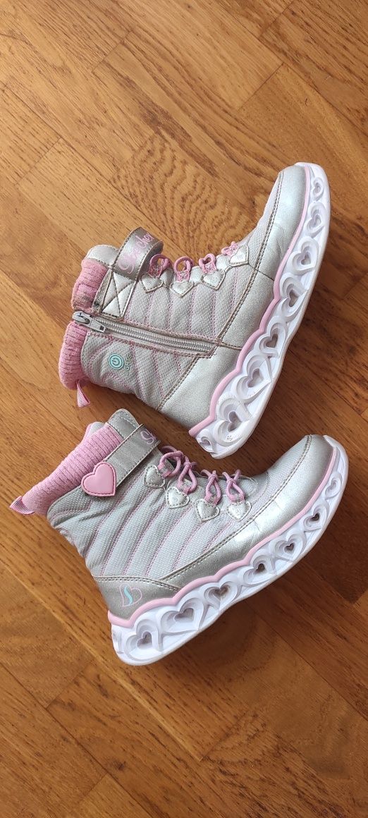 Дитячі демісезонні черевики Skechers для дівчинки, розмір 33 (20,5 см)