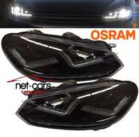 Reflektory lampy przód GOLF 6 VI halogen OSRAM LED Xenon GTI GT Black