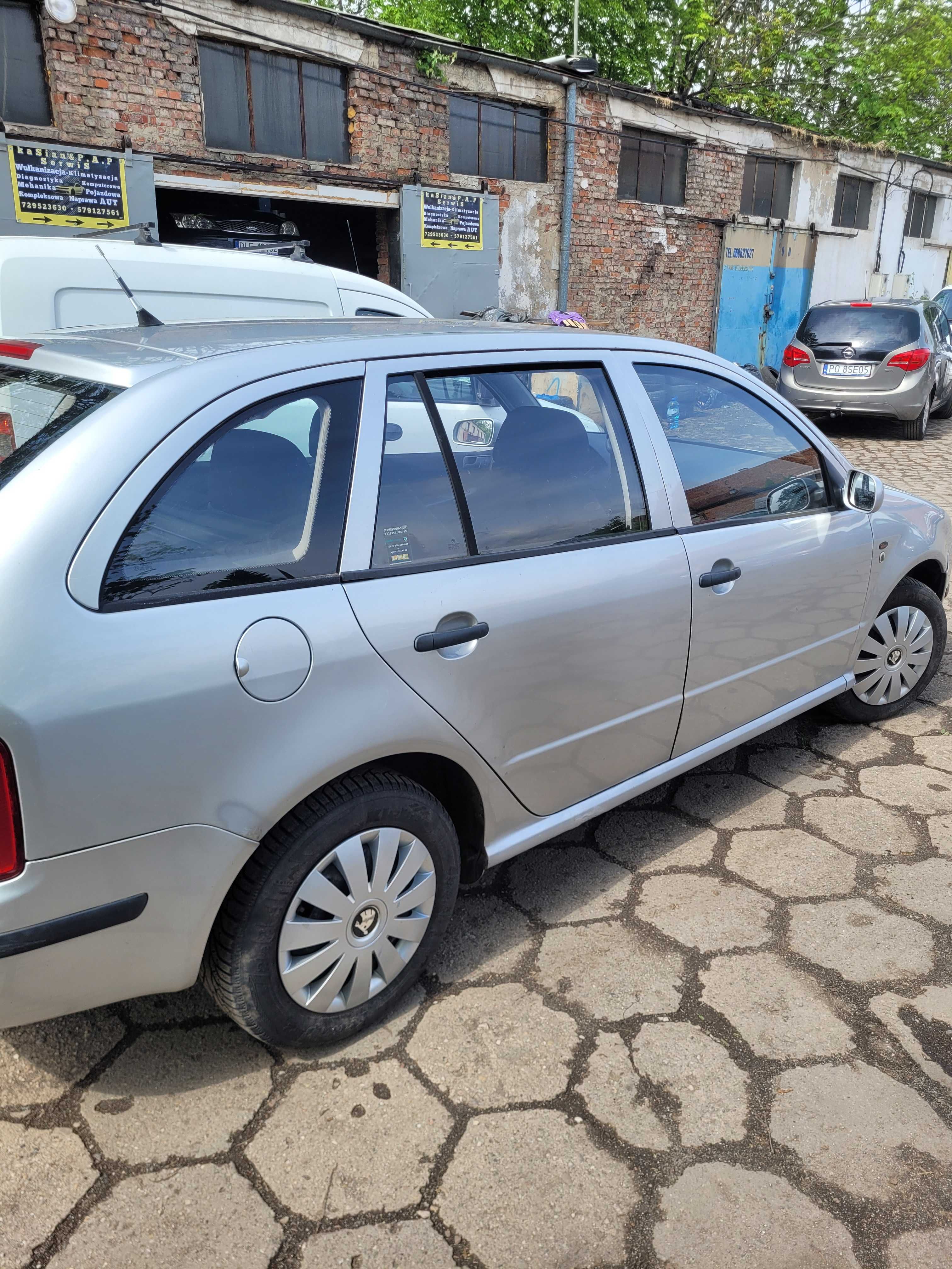 Szkoda fabia 1.4 gaz benz