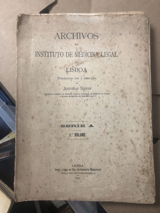 Archivos do Instituto de Medicina Legal de Lisboa