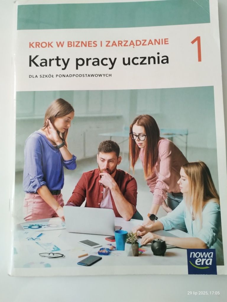 Krok w biznes i zarządzanie 1 ćwiczenia