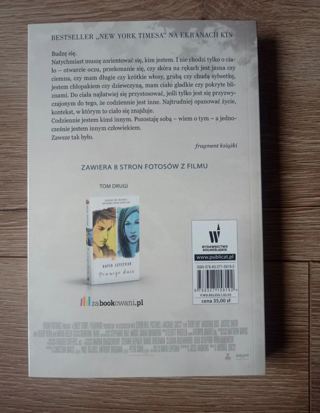 Każdego dnia David Levithan