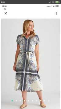 Красивое платье сарафан на лето с,м. F&F