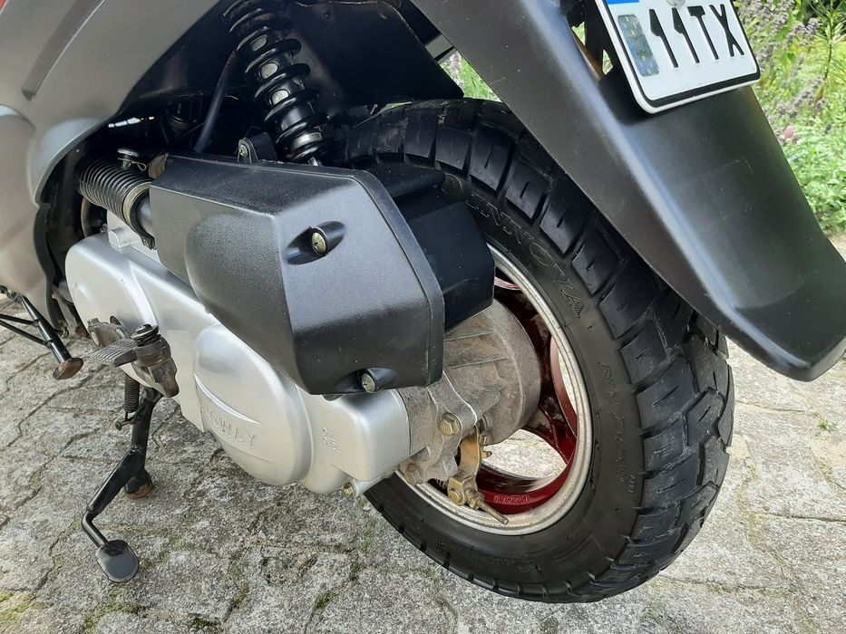 Zadbany skuter Kingway FARTT Coliber 50 4t 2009r 5201km kufer