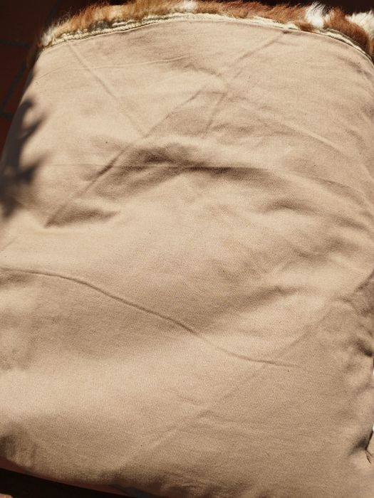 Colcha em pelo de animal