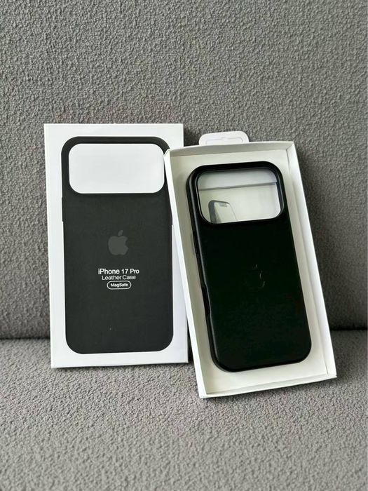 Шкіряний чохол Leather Case з Magsafe для iPhone 17 Pro , 17 Pro Max