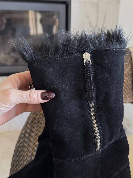 Зимні замшеві черевики Escada 37 розмір