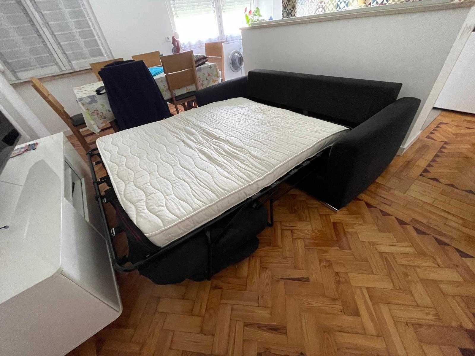 Sofa-cama 3 lugares