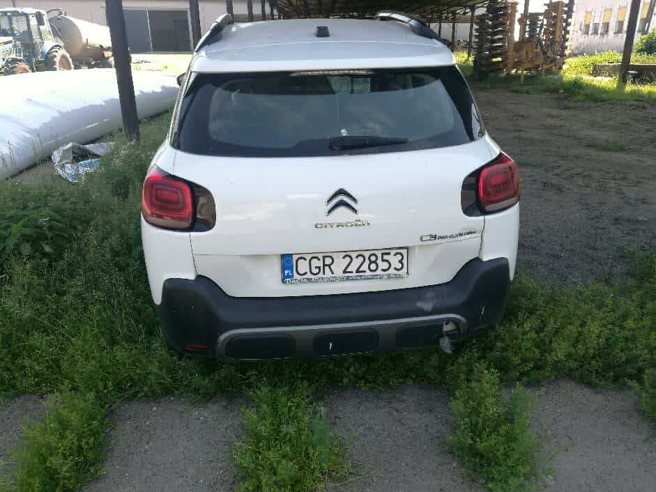 Samochód osobowy Citroen C3 Aircross 1.6,Pojazd w stanie uszkodzonym